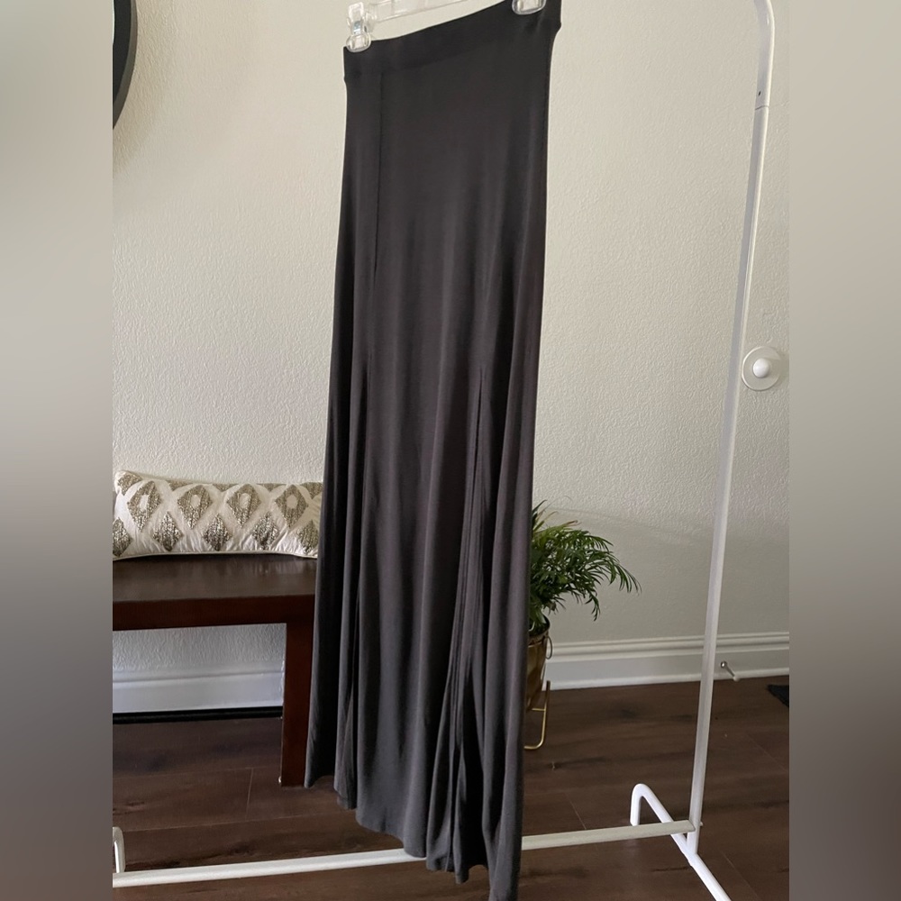 New** with tags SKIRT - LONG DARK GREY